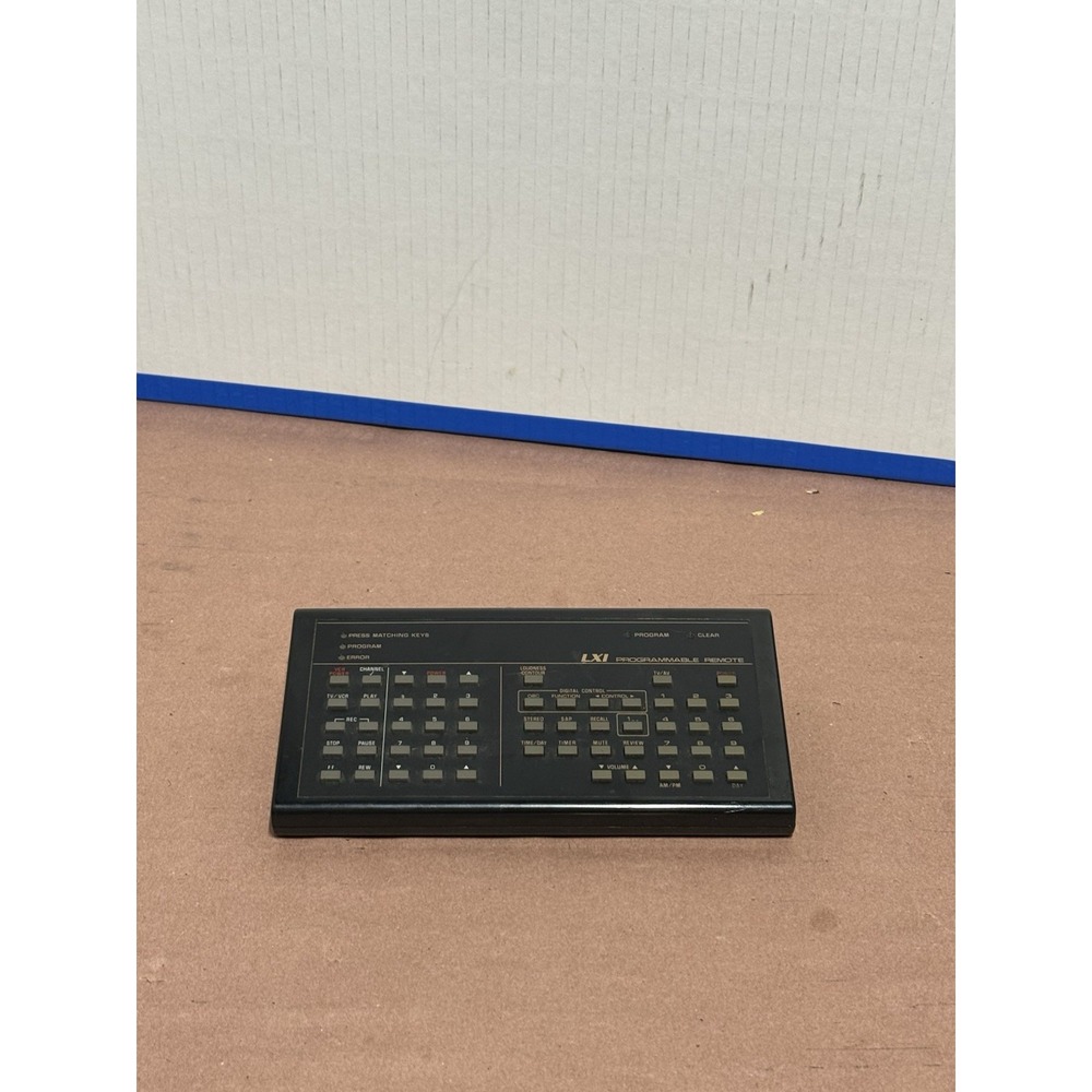 Sears LXI Series Programmable Remote